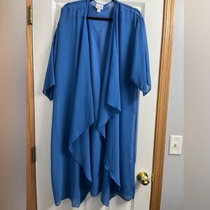 LuLaRoe Vibrant Blue Kimono